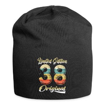 86 Years Birthday Vintage 1938 Limited Edition - Jersey Beanie - black - Front