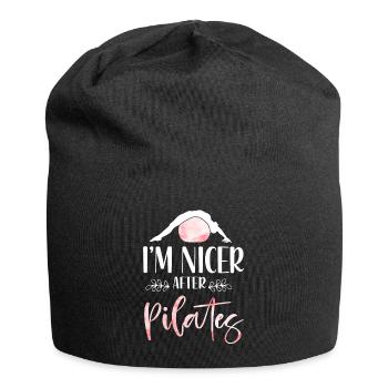 Pilates Instructor Teacher I'm - Jersey-Beanie - Schwarz - Vorne