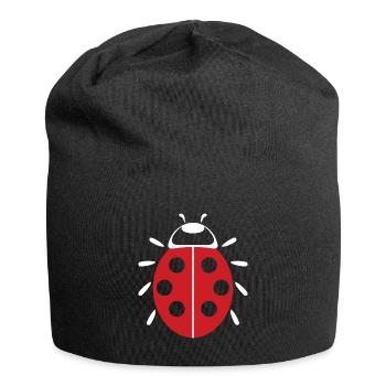 Ladybug - Jersey Beanie - black - Front