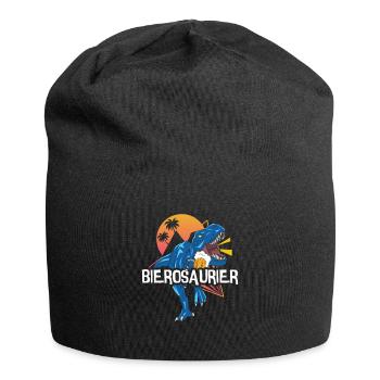 Bierosaurus Bière Osaur Bière Buveur de bière - Bonnet en jersey - noir - Devant