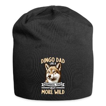 Dingo Australischer Hund - Jersey-Beanie - Schwarz - Vorne