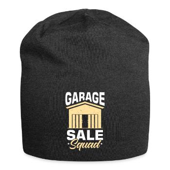Garage Sale - Jersey Beanie - charcoal grey - Front