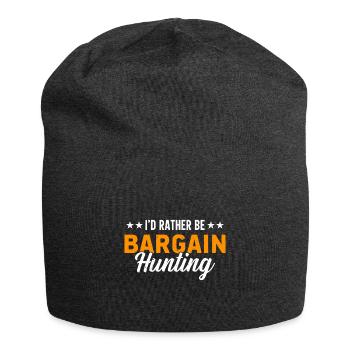 Garage Sale - Jersey Beanie - charcoal grey - Front