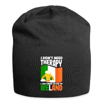 Drôle d’irlandais Irlande cadeau - Bonnet en jersey - noir - Devant
