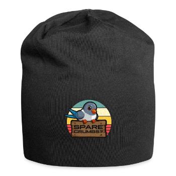 Homing Pigeon Spare Crumbs Loves Pigeon Racing - Jersey Beanie - black - Front