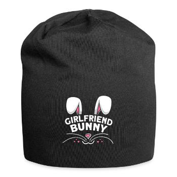 Girlfriend Bunny - Jersey Beanie - black - Front