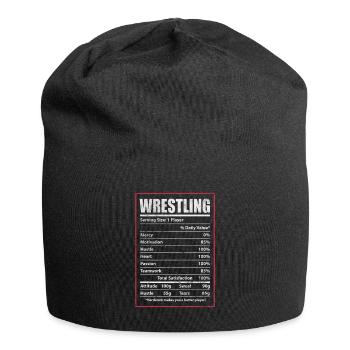 Wrestling - Jersey-Beanie - Schwarz - Vorne