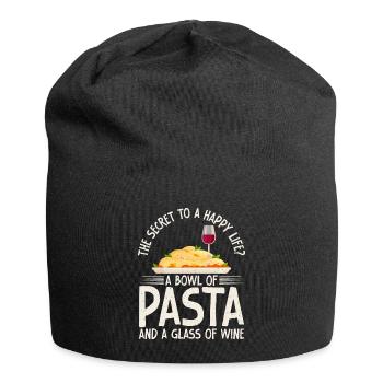Italian Food Gifts - Jersey Beanie - black - Front