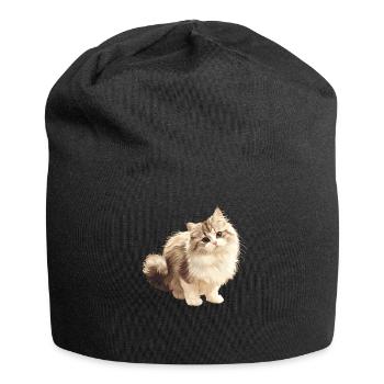 Ragamuffin Chaton Ragamuffin Chat - Bonnet en jersey - noir - Devant