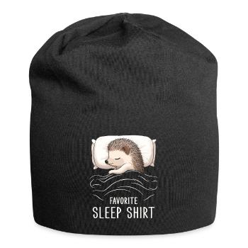 Favorite Sleep Shirt - Jersey-Beanie - Schwarz - Vorne