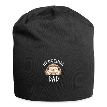 Papa hérisson - Bonnet en jersey - noir - Devant