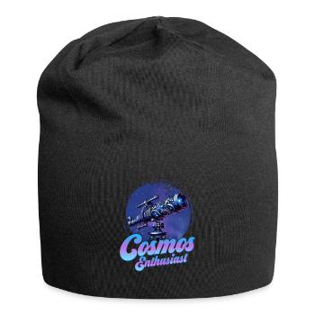 Cosmos Enthusiast Stargazer Telescope Astronomy - Jersey-Beanie - Schwarz - Vorne