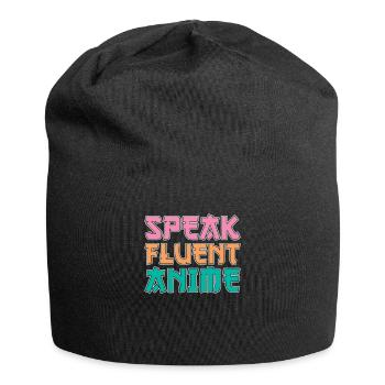 Anime Manga - Jersey-Beanie - Schwarz - Vorne
