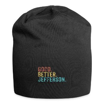 Cool guys are called jefferson - Jersey-Beanie - Schwarz - Vorne