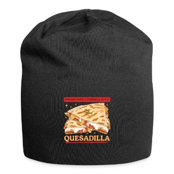Quesadilla Quesadillas Tortilla Gift - Jersey Beanie - black - Front