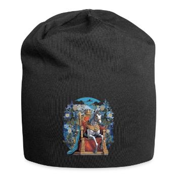 Horse, Prince Charming, Fairy Tale, Horses, Steed, Ruler - Jersey Beanie - black - Front