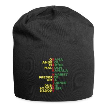 Black History Month Leaders Shirt - Jersey-Beanie - Schwarz - Vorne