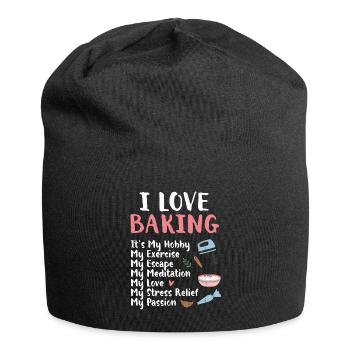 Baker - Jersey Beanie - black - Front