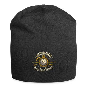Horologie Stunde Bedeutung Uhrmacher - Jersey-Beanie - Anthrazit - Vorne