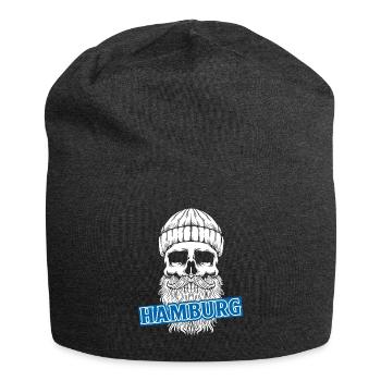 Hamburg Hanseatic City North German Low German - Jersey Beanie - charcoal grey - Front