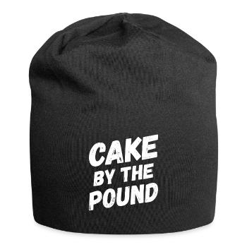 Gâteau d’amoureux des gâteaux - Bonnet en jersey - noir - Devant