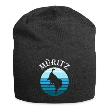 Müritzsee Kontur - Découvrez la nature à l’état pur - Bonnet en jersey - charbon - Devant