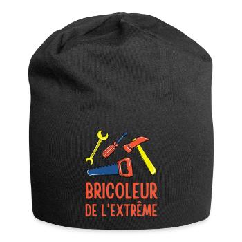 Personnaliser le bricoleur de l extrême - Bonnet en jersey - noir - Devant