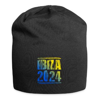 Vacances colorées à Ibiza 2024 - Bonnet en jersey - noir - Devant