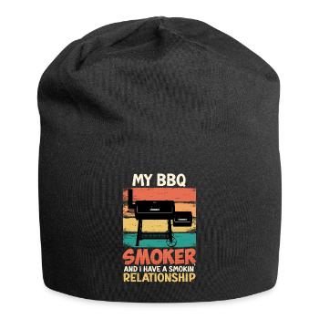 Grill Master MA RELATION DE FUMEUR DE BARBECUE Fun - Bonnet en jersey - noir - Devant