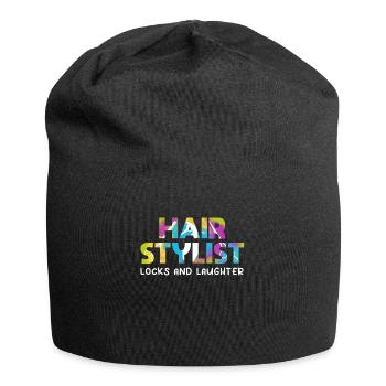 Coiffeur Coiffeur Coiffeur Coiffeur - Bonnet en jersey - noir - Devant