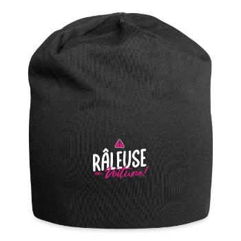 RALEUSE en voiture - Celles qui ralent au volant - Bonnet en jersey - noir - Devant