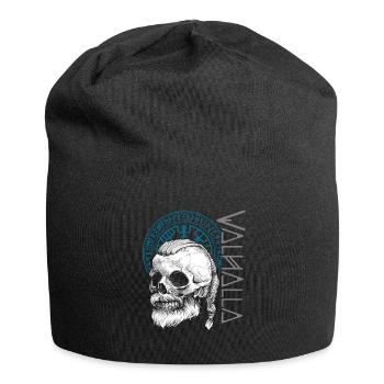 Wikinger Tshirt Viking Valhalla Walhalla Gott Odin - Jersey-Beanie - Schwarz - Vorne
