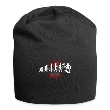 Viking Tshirt Viking Valhalla Valhalla God Odin - Jersey Beanie - black - Front