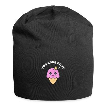 Glace - Bonnet en jersey - noir - Devant