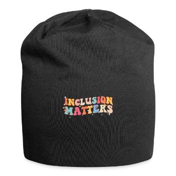 Autisme - Bonnet en jersey - noir - Devant