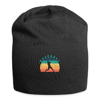 Baseball, classic team sport - Jersey Beanie - black - Front
