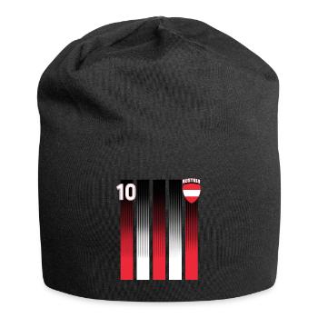 Austria Österreich Wien Steiermark Tirol - Jersey-Beanie - Schwarz - Vorne