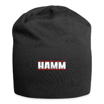 Hamm - Jersey-Beanie - Schwarz - Vorne