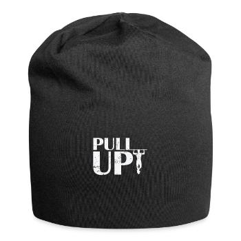 Pull Up Calisthenics Fitness - Jersey Beanie - black - Front