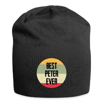 Best Peter Ever - Jersey Beanie - black - Front