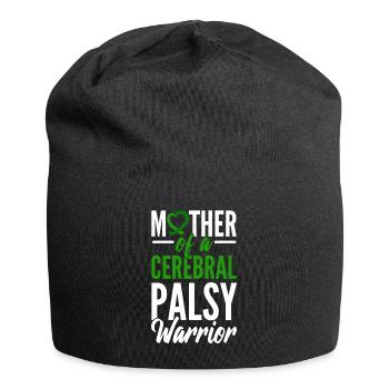 Zerebralparese-Krieger Physiotherapeut - Jersey-Beanie - Schwarz - Vorne