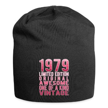 Edition limitée depuis 1979 Anniversaire Millésime 1979 - Bonnet en jersey - noir - Devant