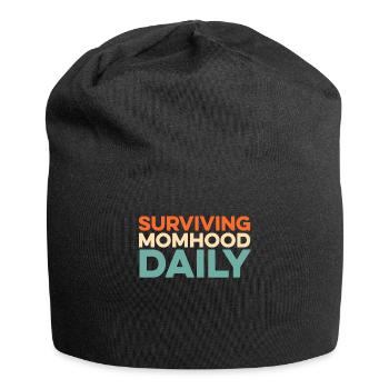 Mom Mom - Jersey Beanie - black - Front