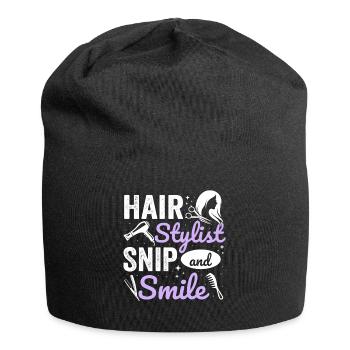 Coiffeur Coiffeur Coiffeur Coiffeur - Bonnet en jersey - noir - Devant