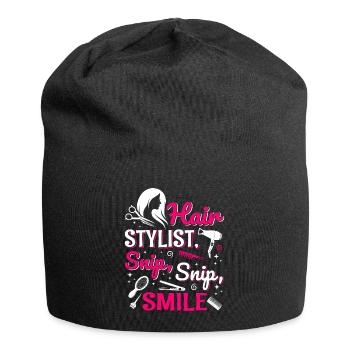 Coiffeur Coiffeur Coiffeur Coiffeur - Bonnet en jersey - noir - Devant