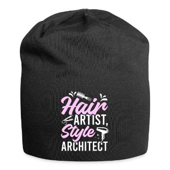 Coiffeur Coiffeur Coiffeur Coiffeur - Bonnet en jersey - noir - Devant