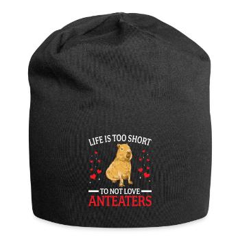 Capybara Don't Love South America Capybara - Jersey Beanie - black - Front