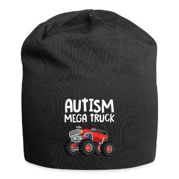Journée de sensibilisation à l’autisme Cadeau autiste - Bonnet en jersey - noir - Devant