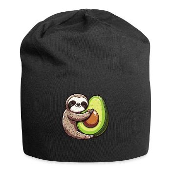 Avocado - Jersey-Beanie - Schwarz - Vorne