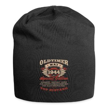 80e anniversaire homme Vintage Mai Vintage 1944 - Bonnet en jersey - noir - Devant